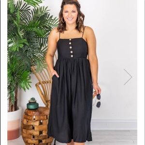 Black Sundress never worn XL